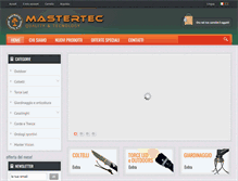 Tablet Screenshot of mastertec.it