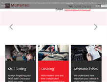 Tablet Screenshot of mastertec.co.uk