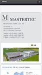 Mobile Screenshot of mastertec.eu